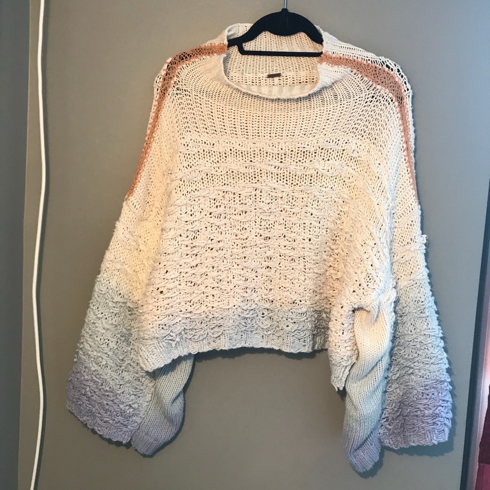Free people loose turtle neck sweater